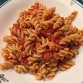 ぱぱぷぅ's cooksnap of when they made ベーコン香るトマトソースのフジッリ.