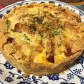 gm_615's cooksnap of when they made 18㎝ｹｰｷ型で簡単キッシュ☆.