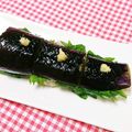 ＊れいぴん＊'s cooksnap of when they made ヘルシー＊簡単＊ナスの棒寿司♬.