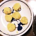 けーこころん's cooksnap of when they made ふかしさつまいもの茶巾しぼり.