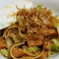 アビー♪ジン's cooksnap of when they made 「ソースやきそば風スパゲッティー」.