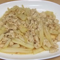 きらり流れ星's cooksnap of when they made せん切りじゃがいもとひき肉のカレー炒め.