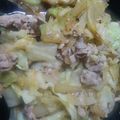 Ｍぱん's cooksnap of when they made 春キャベツと豚肉のにんにくバター醤油炒め.