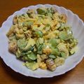 55才のおじさん's cooksnap of when they made キュウリ&ゆで卵&ちくわのマヨポンあえ♪.