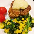 ☆momomama☆'s cooksnap of when they made 付け合わせに♪ほうれん草バターコーン.