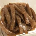 ゆいゆい☆にゃんこ's cooksnap of when they made お弁当のおかずに！簡単ピリ辛こんにゃく.