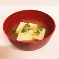 ❁Abake❁'s cooksnap of when they made 貝割れ大根と豆腐のお味噌汁.