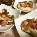 ☆Rokko☆'s cooksnap of when they made エリンギとベーコンのニンニク唐辛子炒め.