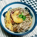 まぶたん's cooksnap of when they made ★まいたけとみょうが入りおそば★.