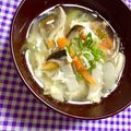 ふたごゆき's cooksnap of when they made カルシウム補強＊お味噌汁にひと匙の健康.