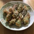 クック1FX93J☆'s cooksnap of when they made ビールすすむ☆ちくわの変わり磯部揚げ☆.