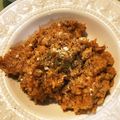 ♪でこ♪'s cooksnap of when they made ＊粗びきウインナーのトマトチーズリゾット.