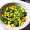 オアシス☆彡's cooksnap of when they made 黒胡椒ピリッ コーンときゅうりの酢の物.