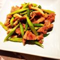 胃袋わっしょい's cooksnap of when they made 豚肉とアスパラの甘みそ炒め♪.