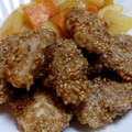 レオミウ's cooksnap of when they made お弁当に☆鳥ささみのゴマ衣焼き.