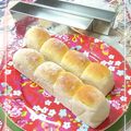 sakuraロゼット's cooksnap of when they made カルピスちぎりパン　ＨＢに生地はお任せ　.