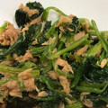 クック0ENX97☆'s cooksnap of when they made ほうれん草のツナ和え.