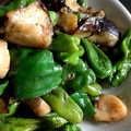 にじいろカフェ's cooksnap of when they made 簡単です♪ホタテと茄子のバター焼き.