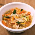ホワイトぶーりん's cooksnap of when they made 簡単！美味しい！！具だくさんクッパ.