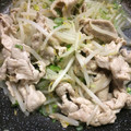 オールボン's cooksnap of when they made 豚肉ともやしの塩ダレ炒め.