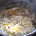 めりーがっつさぶ's cooksnap of when they made 男の白菜卵とじ.