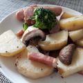 みぃひめ's cooksnap of when they made じゃがいもとマッシュルームのベーコン炒め.