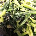 ゆ〜っちょん's cooksnap of when they made レンジで簡単♫小松菜のナムル.