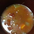 クックP2A6M0☆'s cooksnap of when they made トマト缶で簡単！ミネストローネ.