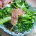 ＭＯＭＯパンダ's cooksnap of when they made ﾌﾞﾛｯｺﾘｰの芯で簡単弁当おかず☆.