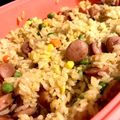 lattte's cooksnap of when they made レンジで簡単　カレーピラフ.