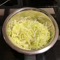 クック6U7INU☆'s cooksnap of when they made 無限湯通しキャベツ＆長ネギ.