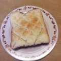 take♪aki♪'s cooksnap of when they made 簡単朝食！幸せのメロンパントースト.