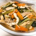 lts721's cooksnap of when they made 小松菜と油あげの生姜入り煮浸し.