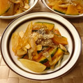 クックLK62EU☆'s cooksnap of when they made 南瓜とエリンギの炒めもの.
