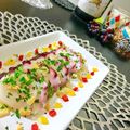 りえちゃまちゃま's cooksnap of when they made ホタテとタコのスタミナカルパッチョ.