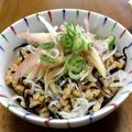 YUKIKI☆'s cooksnap of when they made 茗荷とシラスの玄米ご飯.