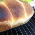 かえあおいっくんまま's cooksnap of when they made ホエー消費☆手ごねハチミツ食パン.