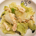 （・×・）♪'s cooksnap of when they made レタスとささみの和風ナムル.