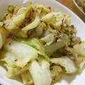 低カロ探検隊's cooksnap of when they made 豚コマとキャベツの粒マスタード炒め.
