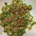 ガッちやん's cooksnap of when they made 簡単♪箸が止まらないオクラ梅〜納豆☆.