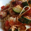 ayaryoxoxo's cooksnap of when they made タコとアンチョビが絶妙！なトマトパスタ♪.