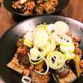 R♡Kママ's cooksnap of when they made ナスと挽き肉の味噌炒め丼☆小ネギ盛り盛り.