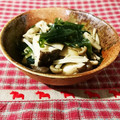 kururin18's cooksnap of when they made きのことわかめ　簡単中華炒め♬.