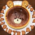 24Skyblue's cooksnap of when they made くまのがっこう☆ルルロロ☆チーズケーキ.