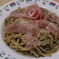 Ocean_ray's cooksnap of when they made バジル香る 〜生ハムのジェノベーゼ〜.