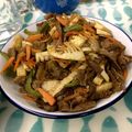 nishimo's cooksnap of when they made 簡単！お弁当、節約に♪春雨でチャプチェ♪.