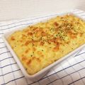 くみっきそ's cooksnap of when they made ミートソースdeマカロニグラタン.