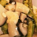 クック02V0Q9☆'s cooksnap of when they made アスパラと鶏肉の塩味炒め♪︎.