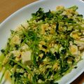 ナーちゃん's cooksnap of when they made シャキシャキ豆苗と豆腐のふんわり卵炒め.
