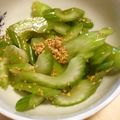 knoflook's cooksnap of when they made 【農家のレシピ】やみつきセロリ.